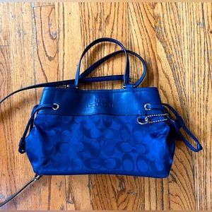 Blue coach purse. Used like new condition.